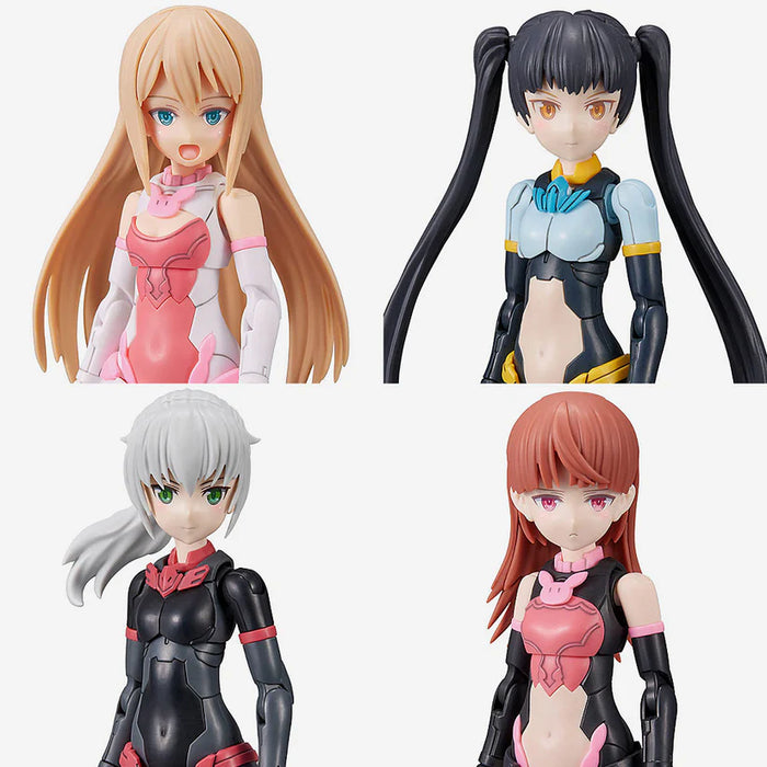 Bandai 9034002 30MS Option Hair Style Parts Vol.7 (30 Minutes Sisters)