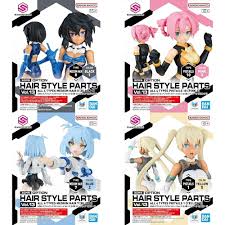 Bandai 9058880 30MS Option Hair Style Parts Set Vol.13 "30 Minutes Sisters"