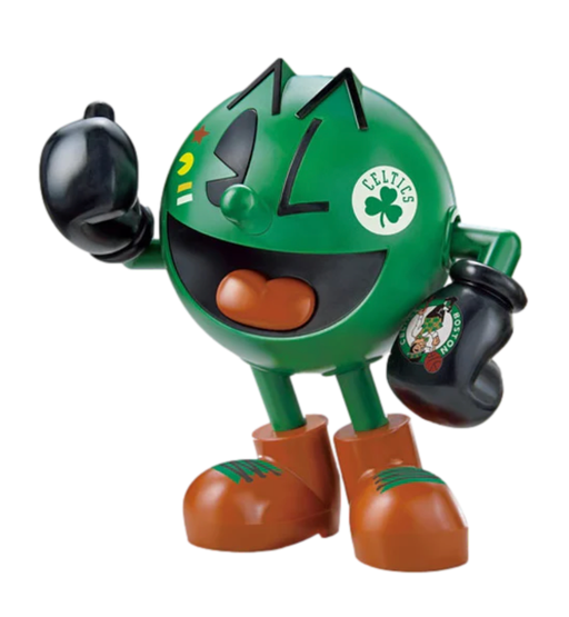 Bandai x NBA 2593835 Entry Grade Boston Celtics Pac-Man Model Kit