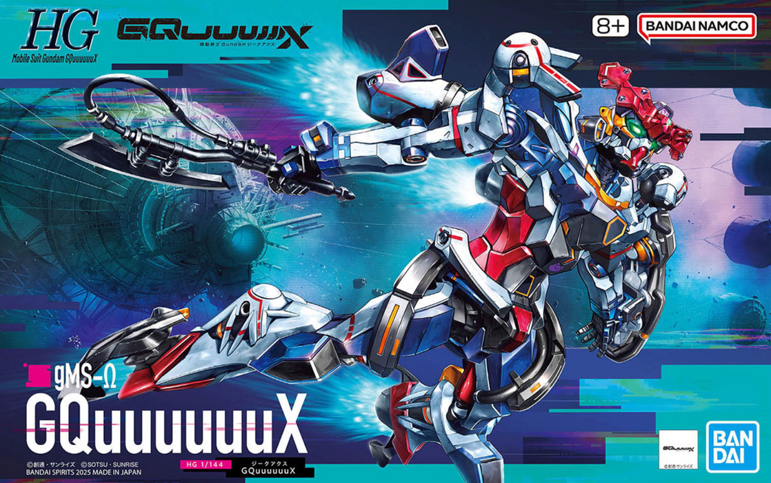 Bandai x Tamashii Nations 68767 GQuuuuuuX gMS-Ω Gundam Mobile Suit Gundam