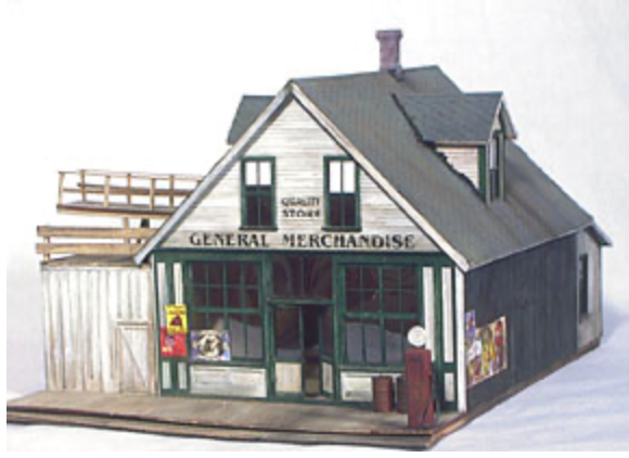Banta Modelworks 109 HO Scale Ophir General Merchandise Craftsman Kit