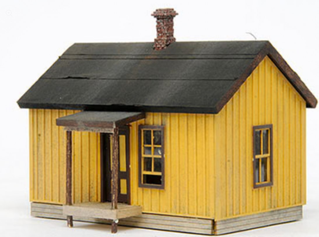 Banta Modelworks 2019 HO Scale Rico Bunk House Craftsman Kit — White ...