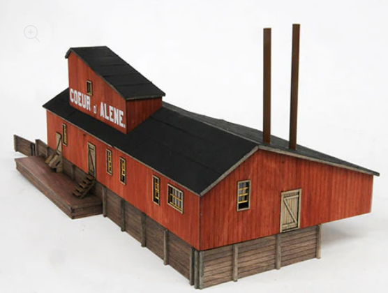 Banta Modelworks 2033 HO Scale Coeur d' Alene Mine Craftsman Kit