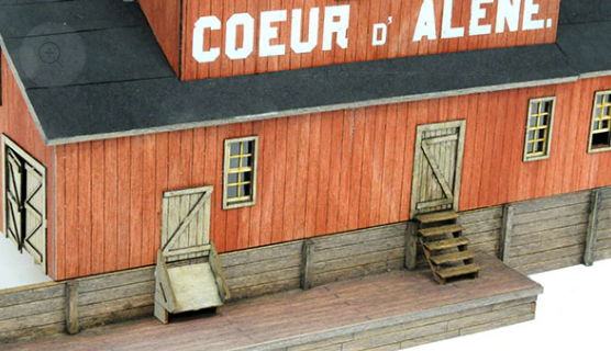 Banta Modelworks 2033 HO Scale Coeur d' Alene Mine Craftsman Kit