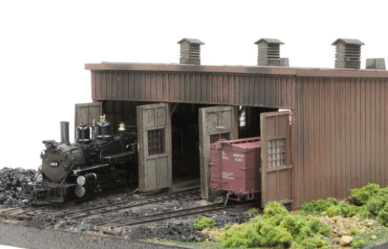 Banta Modelworks 2062 HOn3 Scale Sargents Roundhouse Craftsman Kit