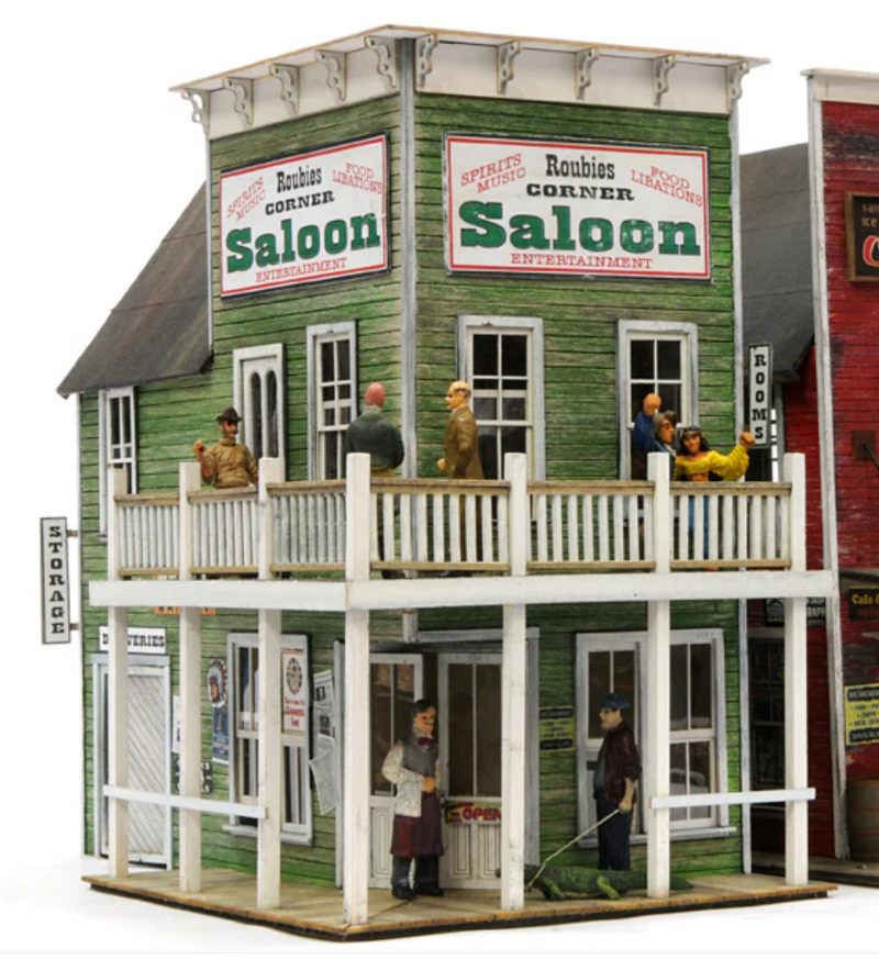 Banta Modelworks 2111 HO Scale Roubie's Saloon Craftsman Kit
