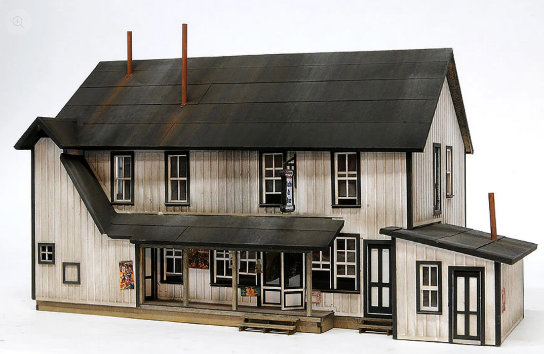 Banta Modelworks 2112 HO Scale Oilton Club Saloon Boarding Grocery Craftsman Kit