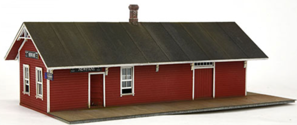 Banta Modelworks 2130 HO Scale Newfane Depot Craftsman Kit