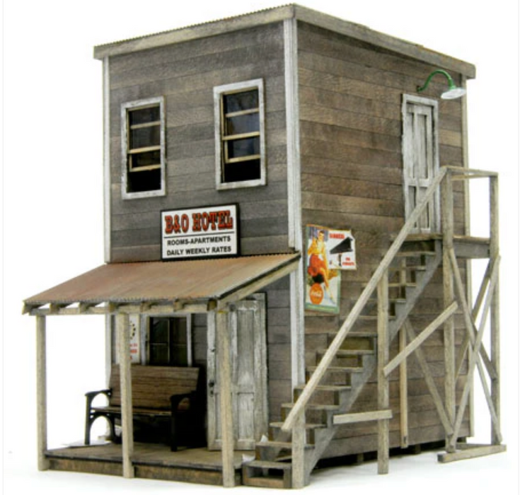 Banta Modelworks 2131 HO Scale B&O Hotel Craftsman Kit