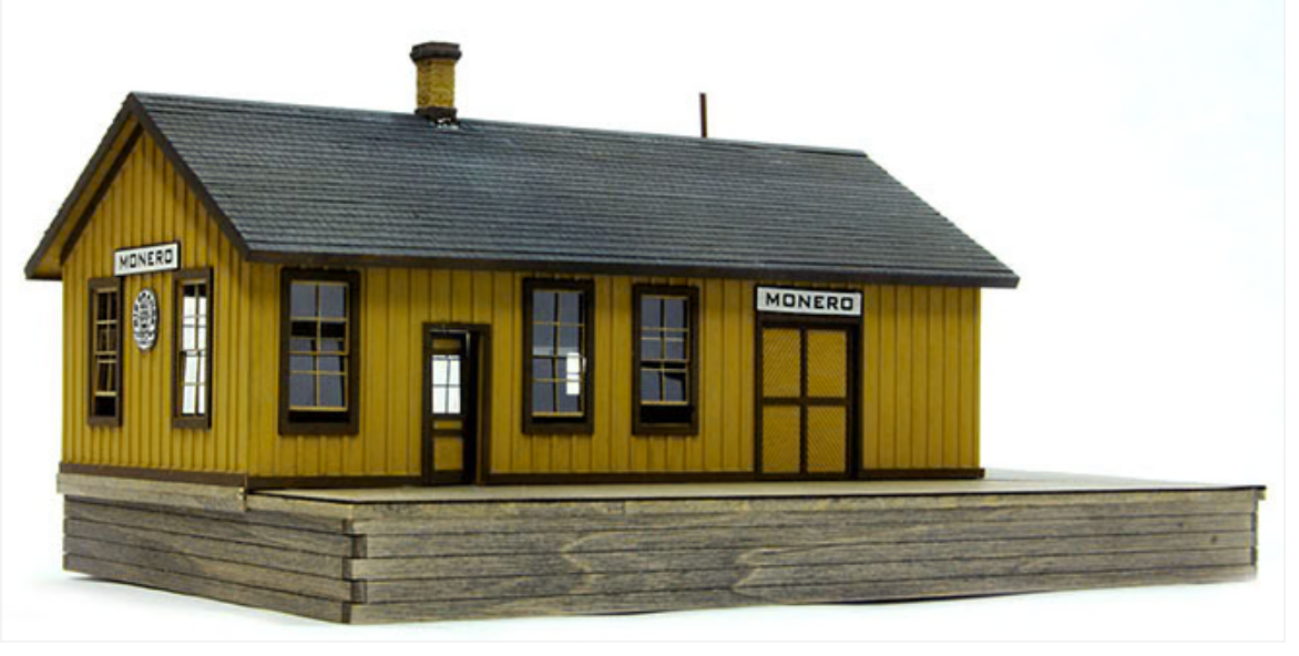 Banta Modelworks 2137 HO Scale Monero Depot Craftsman Kit