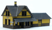 Banta Modelworks 2158 HO Scale Ophir Depot Craftsman Kit