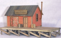 Banta Modelworks 6082 O Scale Herbert's Crossing Freight House Craftsman Kit