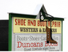 Banta Modelworks 6120 O Scale Duncan's Boots Craftsman Kit