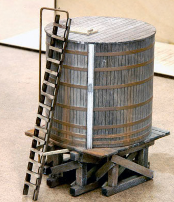 Banta Modelworks 6124 O Scale Hillside Water Tank Craftsman Kit