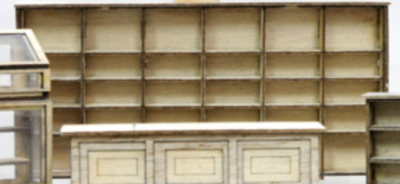 Banta Modelworks 703 O Scale Long Shelf Unit