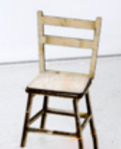 Banta Modelworks 717 O Scale Square Back Chairs