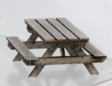 Banta Modelworks 723 O Scale Picnic Tables