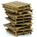 Banta Modelworks 925 F/G Scale Wood Pallets (7 Pack)