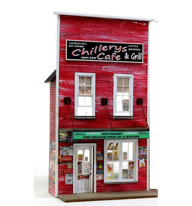 Banta Modelworks Chillery's Cafe Craftsman Kit (Front Only)