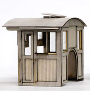 Banta Modelworks T2149 On30 Scale 2-6-2 Wood All Weather Cab