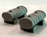 Bar Mills Scale Model Works 1007 N Scale Bulk Fuel Tank (2 Pack Unpainted Resin)