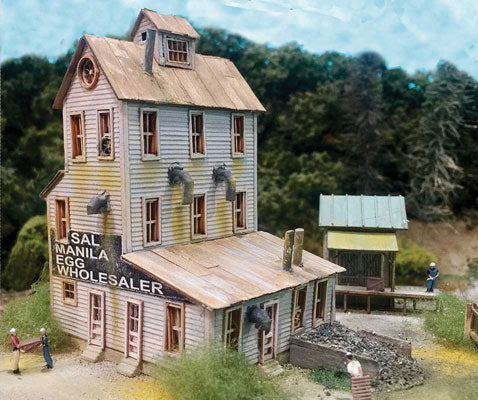 Bar Mills Scale Model Works 111 N Scale Sal Manila's Egg Wholesaler Craftsman Kit