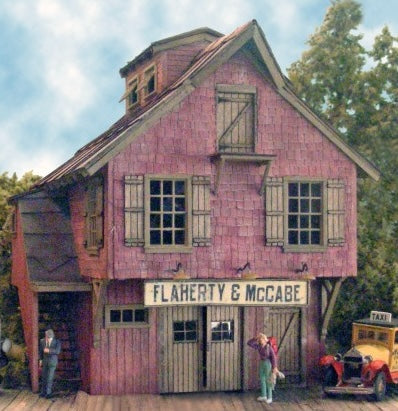 Bar Mills Scale Model Works 1340 HO Scale Flaherty & McCabe's Craftsman Kit