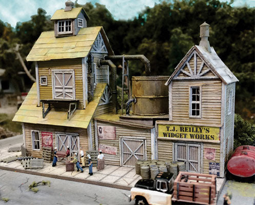 Bar Mills Scale Model Works 161 N Scale T.J Reilly's Widget Works Craftsman Kit