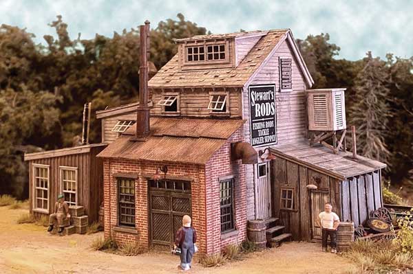 Bar Mills Scale Model Works 192 HO Scale Stewart's Rod's Craftsman Kit
