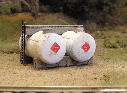 Bar Mills Scale Model Works 2002 N Scale Fuel Tank Kit