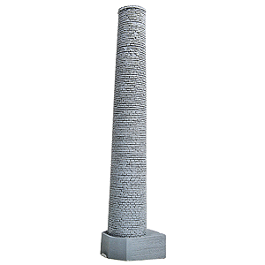 Bar Mills Scale Model Works 2011 HO Scale Industrial Smoke Stack 5" Kit