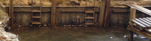 Bar Mills Scale Model Works 2022 HO Scale 60 Scale Feet Long Retaining Seawalls (2 Pack)