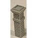Bar Mills Scale Model Works 2033 HO Scale Narrow Square Brick Chimney 1" (3 Pack Unpainted Resin)