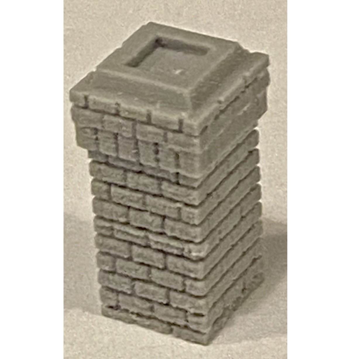 Bar Mills Scale Model Works 2034 HO Scale Square Chimney 11/16