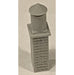Bar Mills Scale Model Works 2039 HO Scale Roof Capped Chimney 1-1/8" Tall (3 Pack Unpainted Resin)