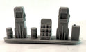 Bar Mills Scale Model Works 2041 HO Scale Gas Pump Island (Unpainted Resin)