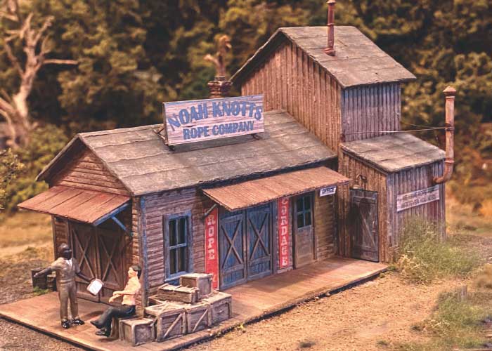Bar Mills Scale Model Works 242 HO Scale Noah Knots Rope Company Craftsman Kit