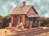 Bar Mills Scale Model Works 262 HO Scale Springfield Station Craftsman Kit