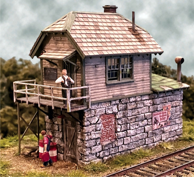 Bar Mills Scale Model Works 272 HO Scale Tower at Cranberry Yard Craftsman Kit