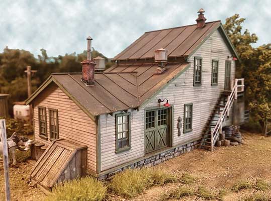 Bar Mills Scale Model Works 273 HO Scale Old Dominion Broom Company Craftsman Kit