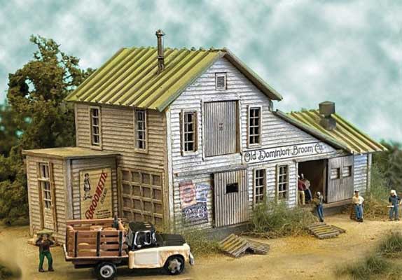 Bar Mills Scale Model Works 273 HO Scale Old Dominion Broom Company Craftsman Kit