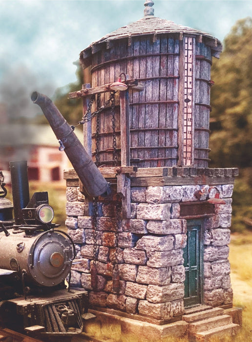 Bar Mills Scale Model Works 282 HO Scale Cranberry Yard Water Tower Craftsman Kit