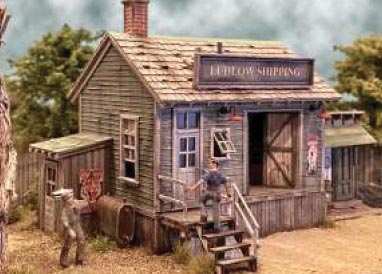 Bar Mills Scale Model Works 292 HO Scale Ludlow Shipping Craftsman Kit