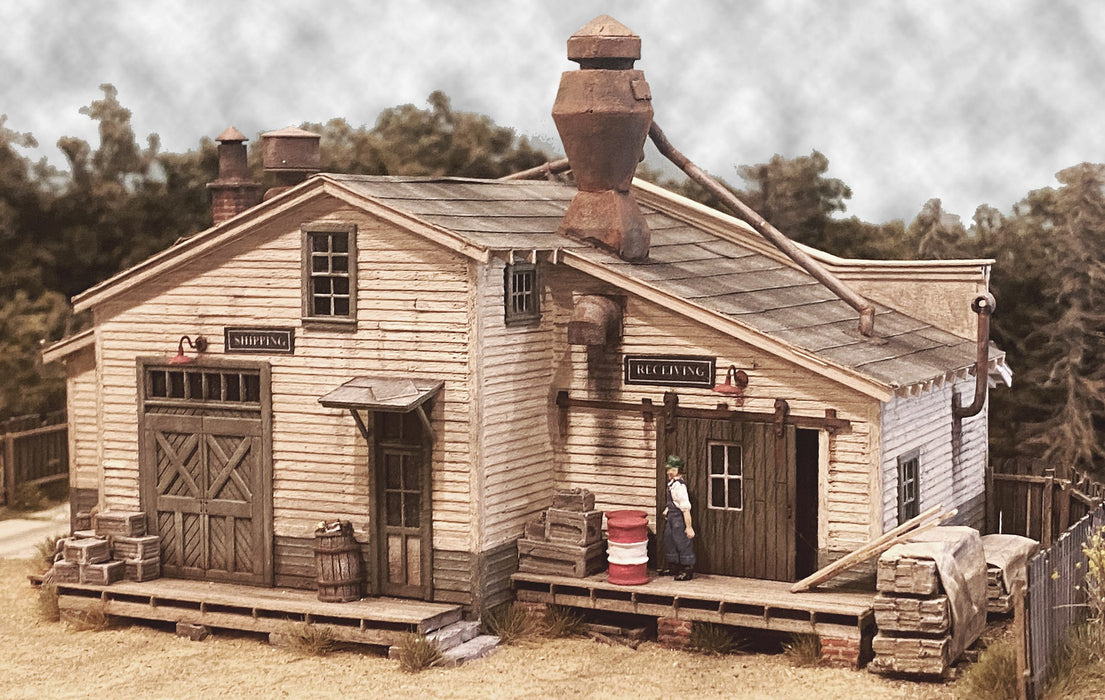 Bar Mills Scale Model Works 331 N Scale Clark's Wood Products Craftsman Kit