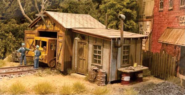 Bar Mills Scale Model Works 362 HO Scale Transfer Shed At Cranberry Yard Craftsman Kit