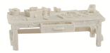 Bar Mills Scale Model Works 4008 O Scale Workbench (Unpainted Resin)