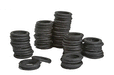Bar Mills Scale Model Works 4012 O Scale Stacks of Tires (Unpainted Resin)