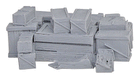 Bar Mills Scale Model Works 4018 O Scale Medium Crate Assortment (Unpainted Resin)