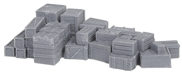 Bar Mills Scale Model Works 4019 O Scale Large Crate Assortment (Unpainted Resin)