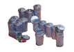Bar Mills Scale Model Works 4022 O Scale Garbage Pail Assortment (18 Pack of Castings)